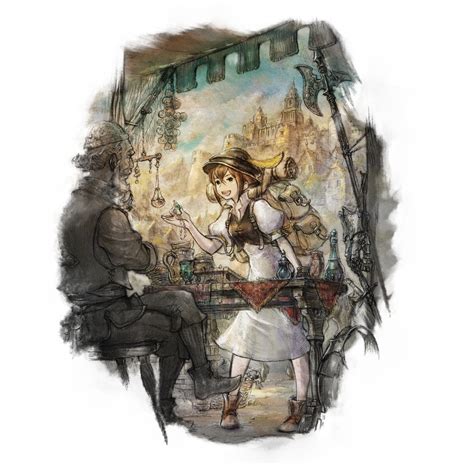 octopath traveler the merchants path|Tressa, the Merchant .